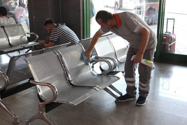 Otobüs terminali bayrama hazırlandı G5