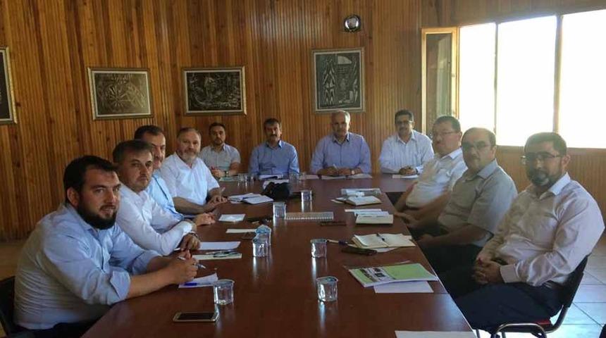 M&uuml;ft&uuml;ler toplantısı Pazarlar&rsquo;da yapıldı