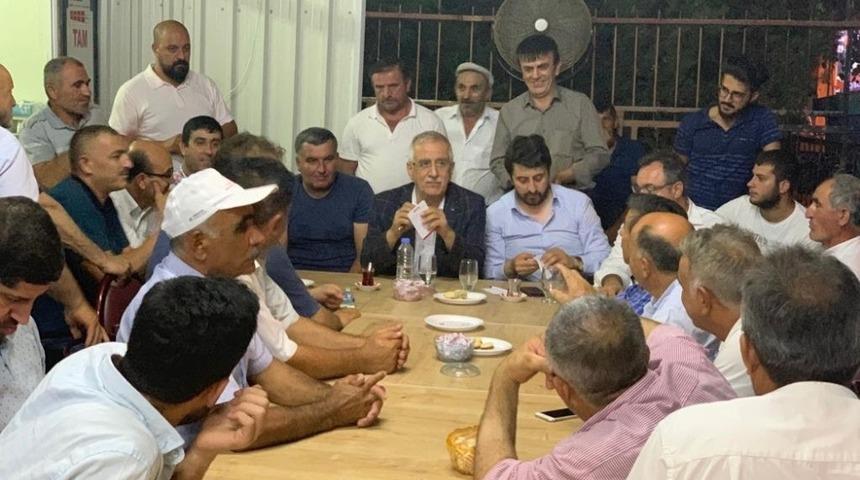 Müfit Aydın’dan mahalle ve esnaf ziyaretleri