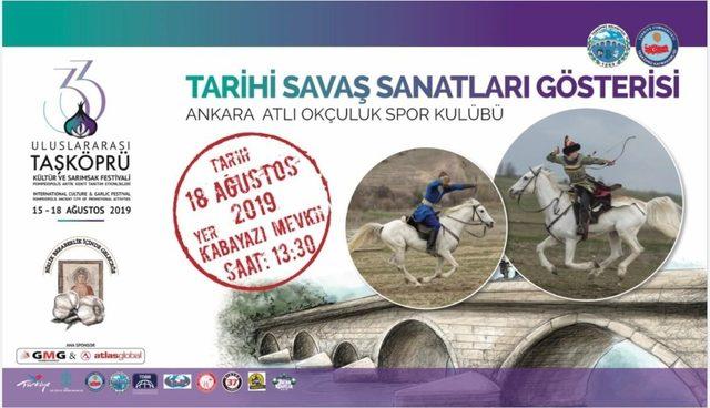 Taşköprü Sarımsak Festivali, 15 Ağustos’ta başlıyor