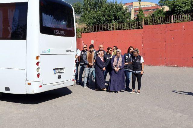 FETÖ operasyonun da 18 kişi adliyeye sevk edildi