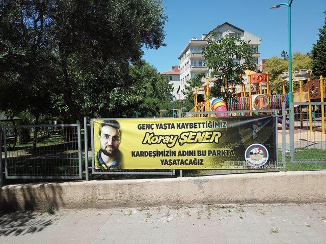 Koray Şener’in adı verilen park yenilendi