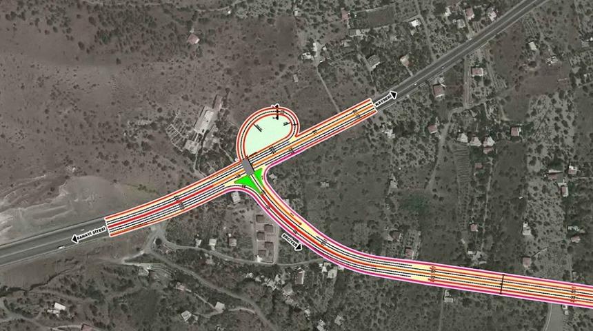 Büyükşehirden bir katlı kavşak daha