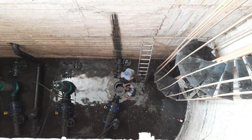 Kazanlı atıksu pompa istasyonundaki sorun çözüldü