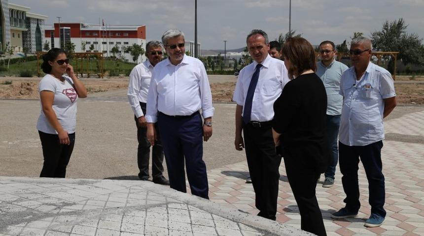 Beş futbol sahası büyüklüğündeki yeni park tamamlanmak üzere