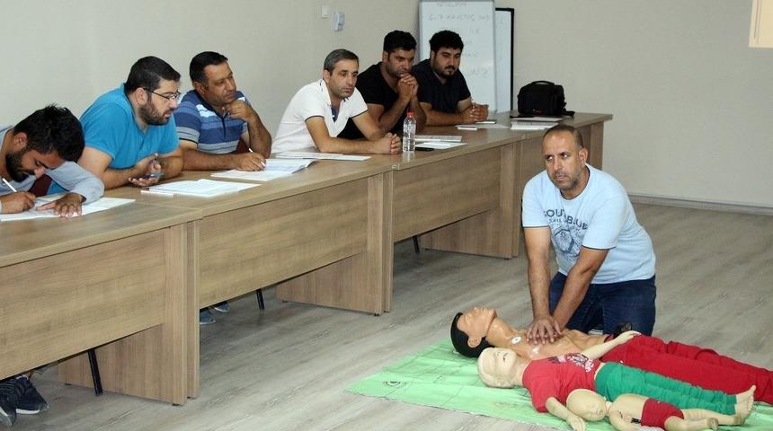 Mardin&rsquo;de Dicle Elektrik &ccedil;alışanlarına sertifikalı ilk yardım eğitimi