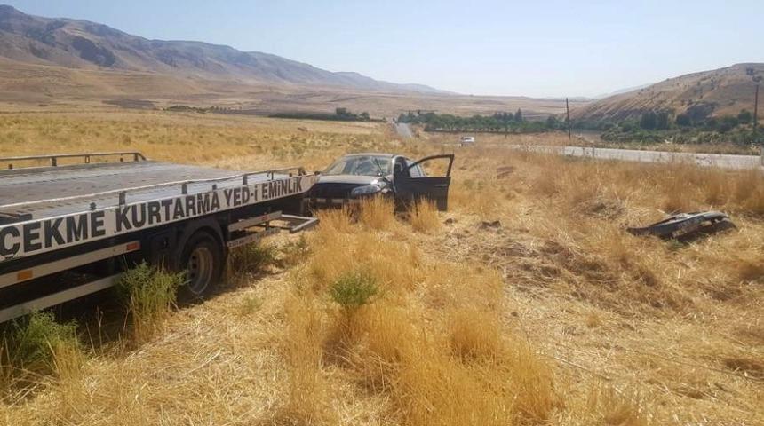 Kontrolden &ccedil;ıkan ara&ccedil; takla attı: 7 yaralı