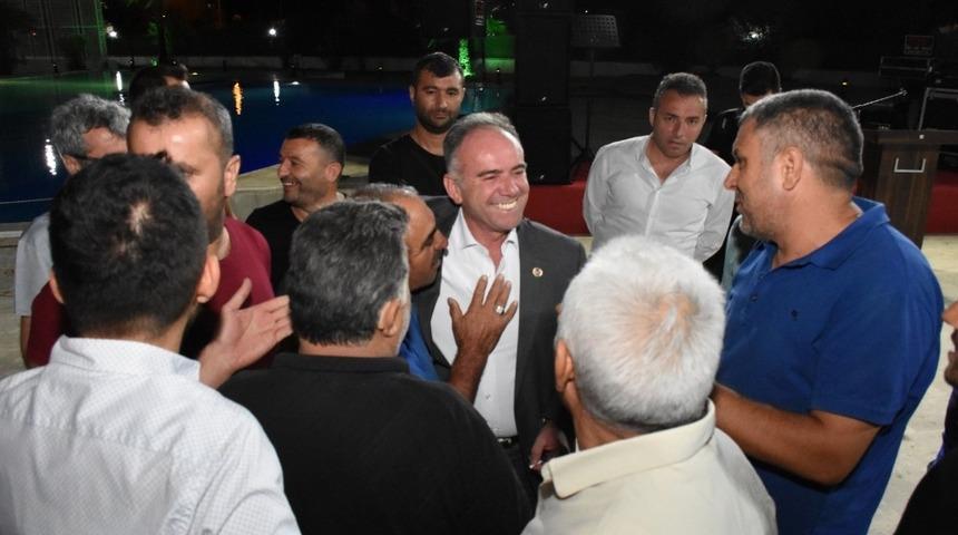 Başkan &Ouml;ndeş, Ortaklar &ccedil;arşı esnafıyla bir araya geldi