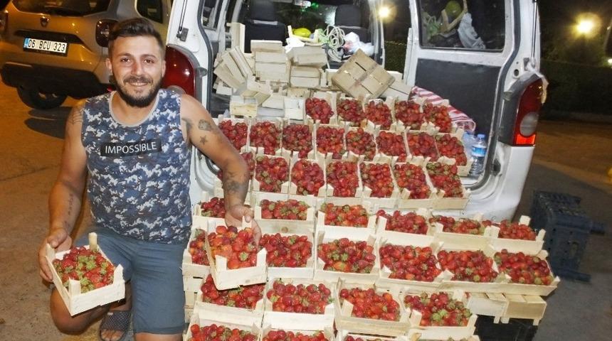 Burhaniye&rsquo;de Yazlık&ccedil;ılar Kazdağı &ccedil;ileğini sevdi