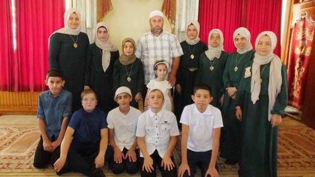 Burhaniye’de Kavakdibi Cami’nde hatim coşkusu