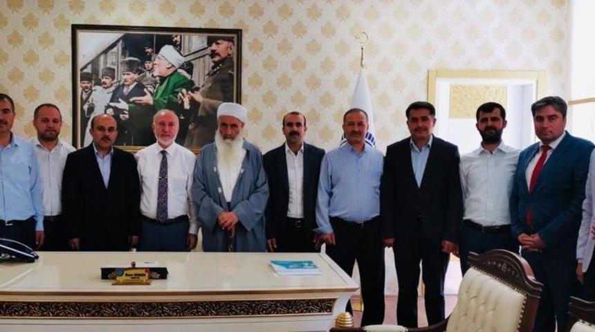 Din-Bir-Sen Genel Başkan Yardımcısı Adli’den Müftü Keskin’e ziyaret