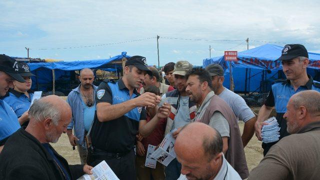 Kurban satıcılarına  hırsızlık, dolandırıcılık ve sahte para konusunda uyarı