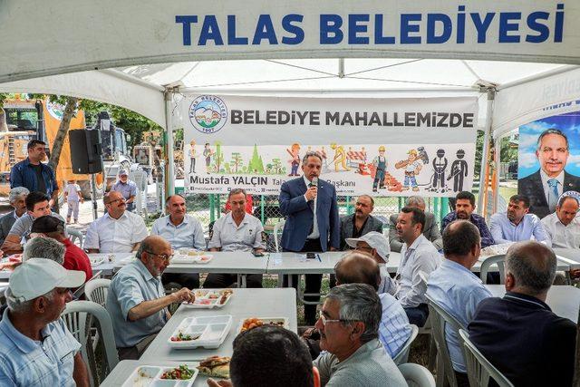 Talas’tan Mengücek’e hizmet çıkarması