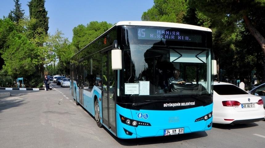 Manisa&rsquo;da mezarlıklara &uuml;cretsiz servis