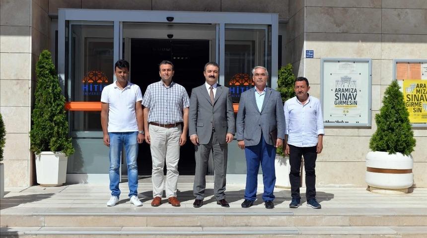 Rekt&ouml;r &Ouml;zt&uuml;rk&rsquo;ten Sınav Koordinat&ouml;rl&uuml;ğ&uuml;&rsquo;ne ziyaret