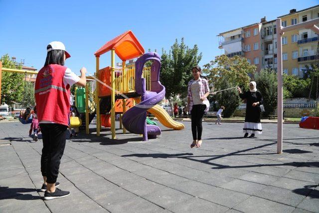 Battalgazi’de mahalle sakinleri parklarına sahip çıkıyor