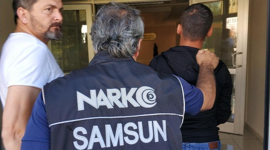 Samsun&rsquo;da uyuşturucu ticaretinden 2 tutuklama