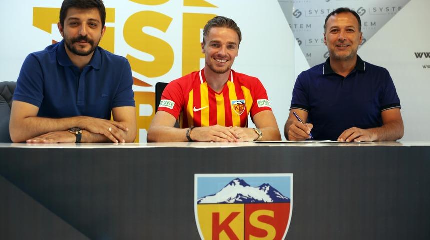 Kayserispor, Ben Rienstra transferini açıkladı