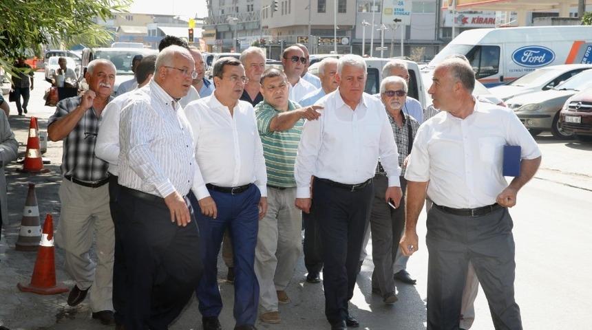 Batur, sanayi esnafıyla buluştu