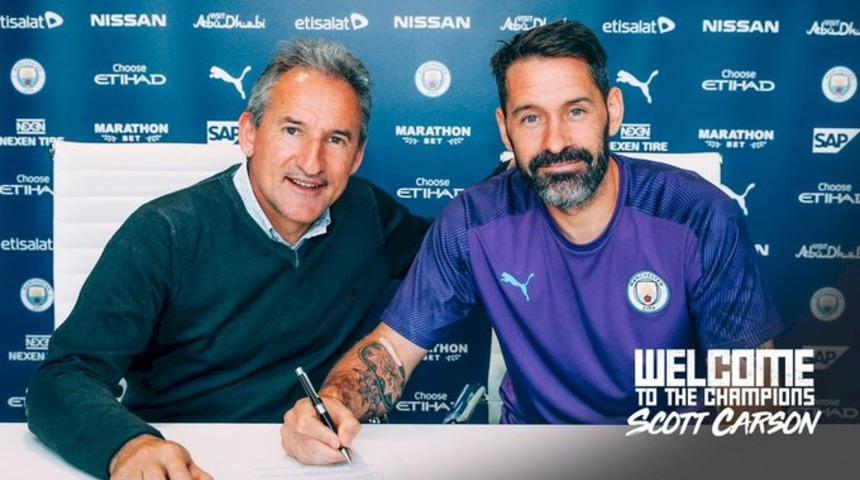 Manchester City, Scott Carson'ı kiraladı