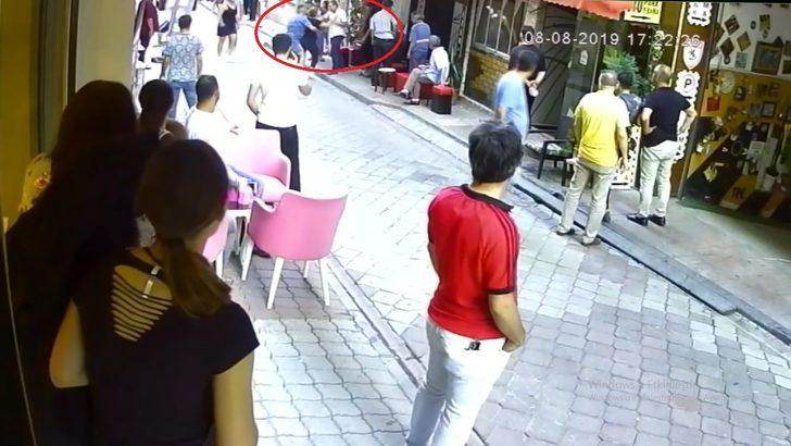 Kadınların cadde üzerindeki 'eş' kavgası kamerada G3