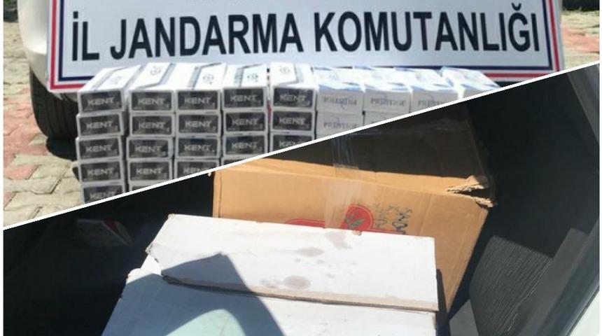 Van&rsquo;da 900 paket ka&ccedil;ak sigara ele ge&ccedil;irildi