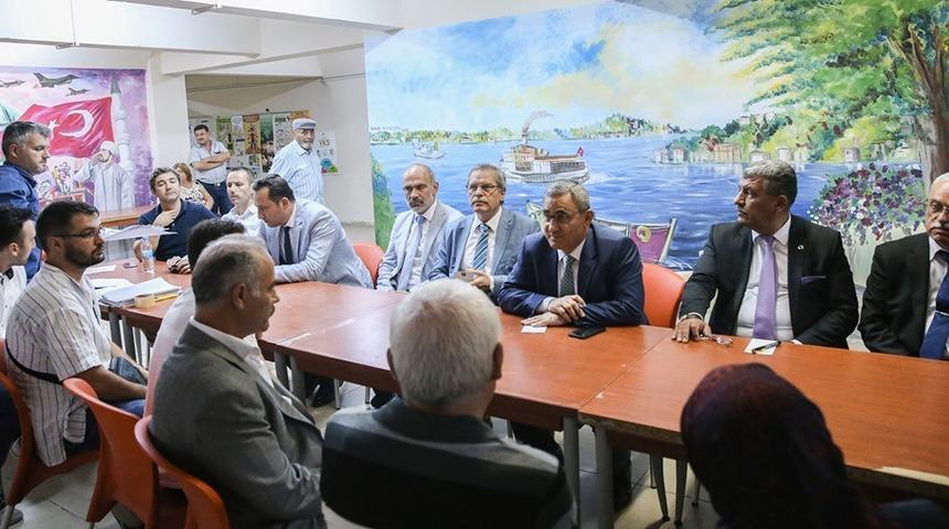 Başkan, Evliya &Ccedil;elebi Mahallesi&rsquo;nin sakinleriyle buluştu