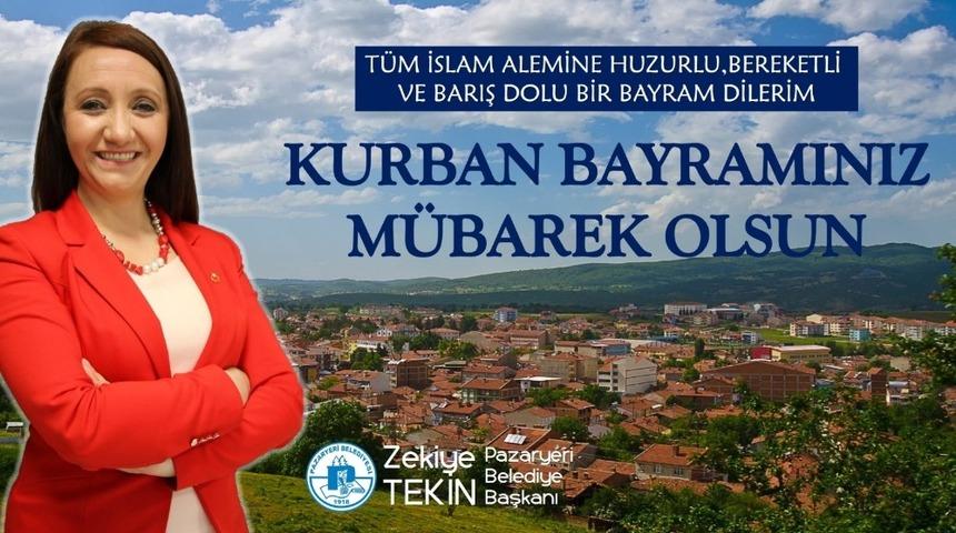 Başkan Tekin&rsquo;in Kurban Bayramı mesajı