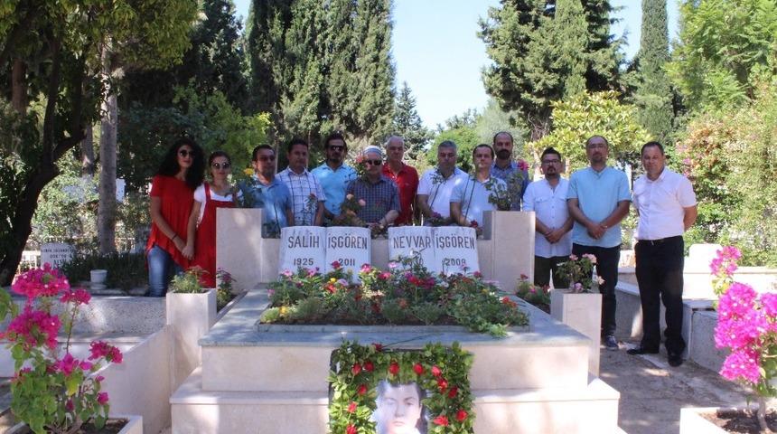 Nevvar İşg&ouml;ren kabri başında anıldı