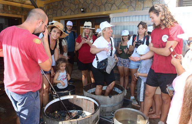 Dat&ccedil;a da 3 bin yıllık  &uuml;z&uuml;m ezme  geleneği yaşatılıyor 4