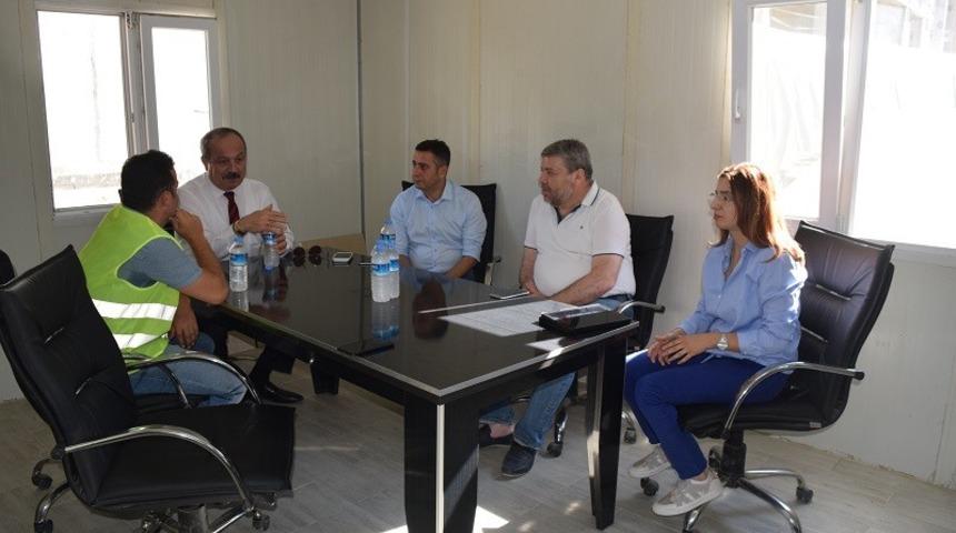 35 bin 849 metrekarelik emniyetin yeni binasında kaba inşaat tamam