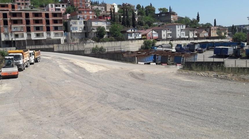 Dilovası&rsquo;ndaki tır parkı eski g&uuml;zergahına alındı