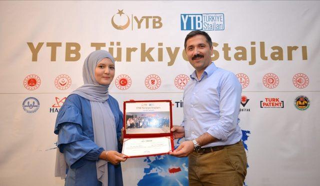 YTB, 7’nci dönem “Türkiye Stajları” programını gerçekleştirdi
