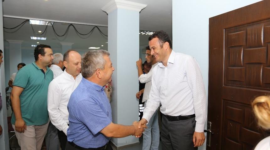 Başkan Ulutaş personeliyle bayramlaştı