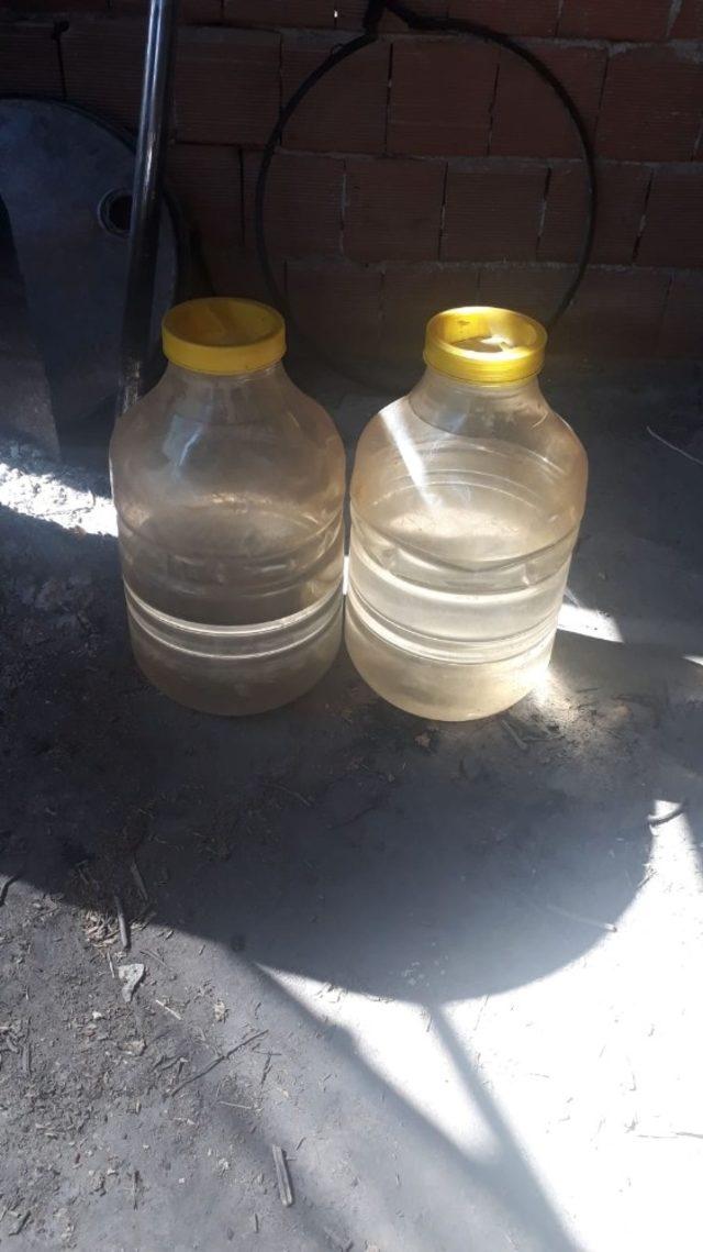 Manisa’da 120 litre sahte içki ele geçirildi