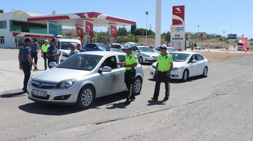 Nevşehir&rsquo;de bayram &ouml;ncesi trafik tedbirleri artırıldı
