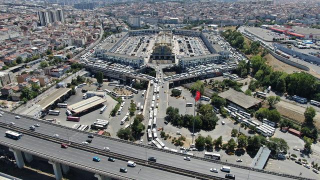 15 Temmuz Demokrasi Otogarı'nda otobüslere denetim