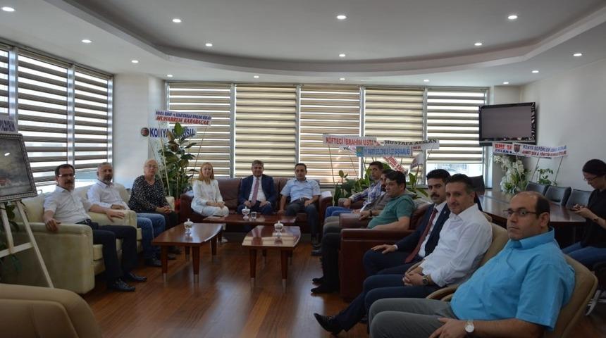 Milletvekilleri Kara ve Erdem Konya SMMMO&rsquo;da