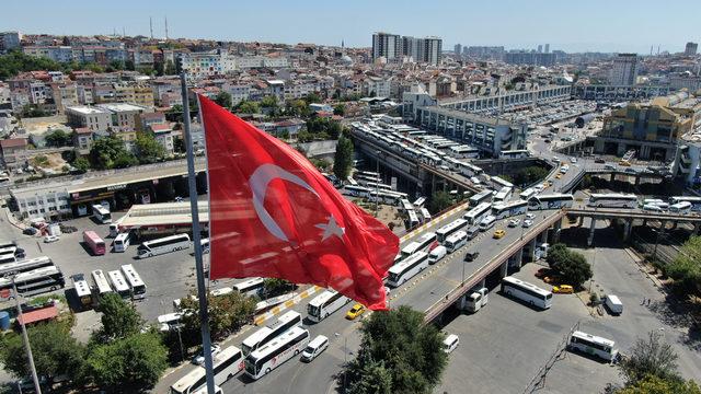 15 Temmuz Demokrasi Otogarı'nda otobüslere denetim