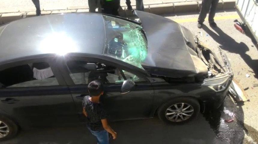 Erzurum&rsquo;da zincirleme trafik kazası