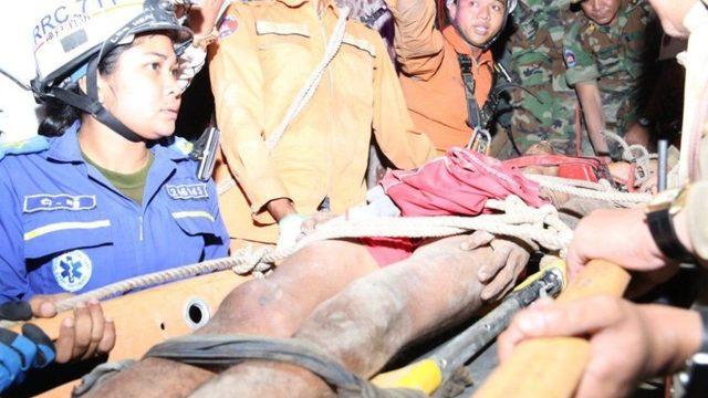 Mağarada mahsur kalan Kamboçyalı 4 gün sonra kurtartıldı