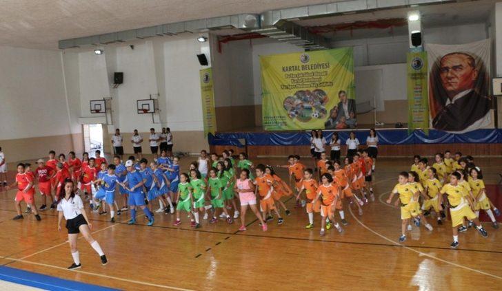 Kartallı minik sporcular madalyalarını aldı G4