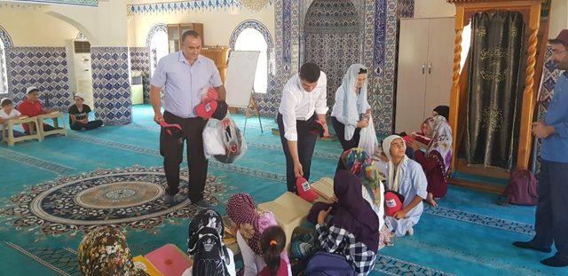 Kaymakam Aydın’dan öğrencilere ziyaret