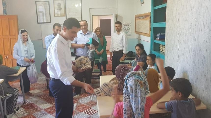 Kaymakam Aydın’dan öğrencilere ziyaret