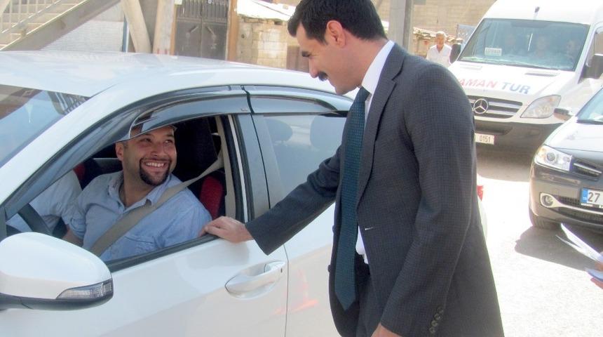 Araban&rsquo;da bayram &ouml;ncesi trafik uygulaması