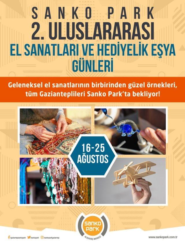 Uluslararası el sanatları, yeniden Sanko Park’ta