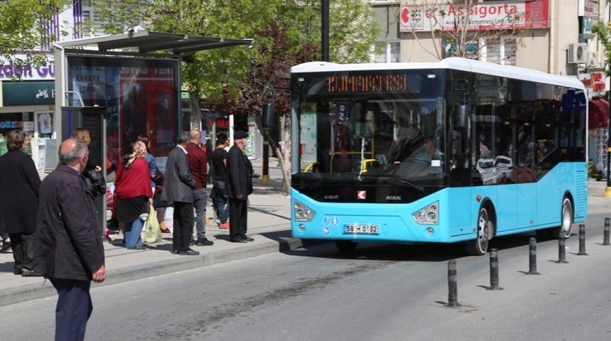 Otob&uuml;s seferlerine bayram d&uuml;zenlemesi