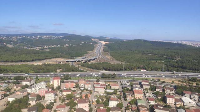 jandarmadan helikopterle trafik denetimi