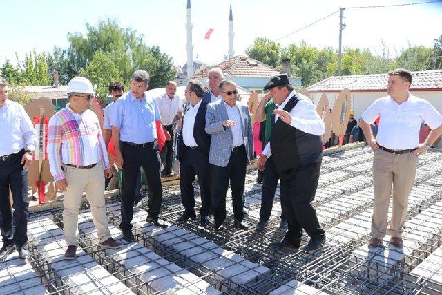 Aksaray’da ziraat odası yeni hizmet binasının temeli atıldı