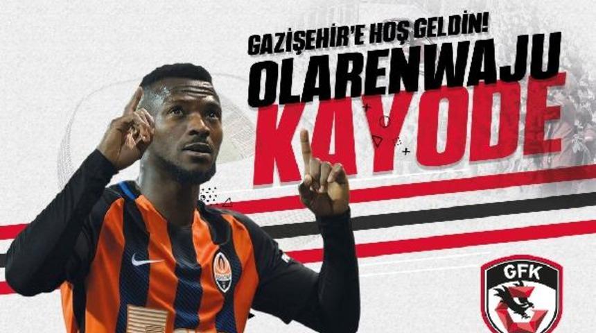 Gazişehir Gaziantep, Olarenwaju Kayode'yi kiraladı